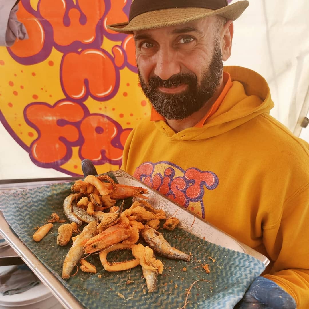 The Twist & Fry stall front