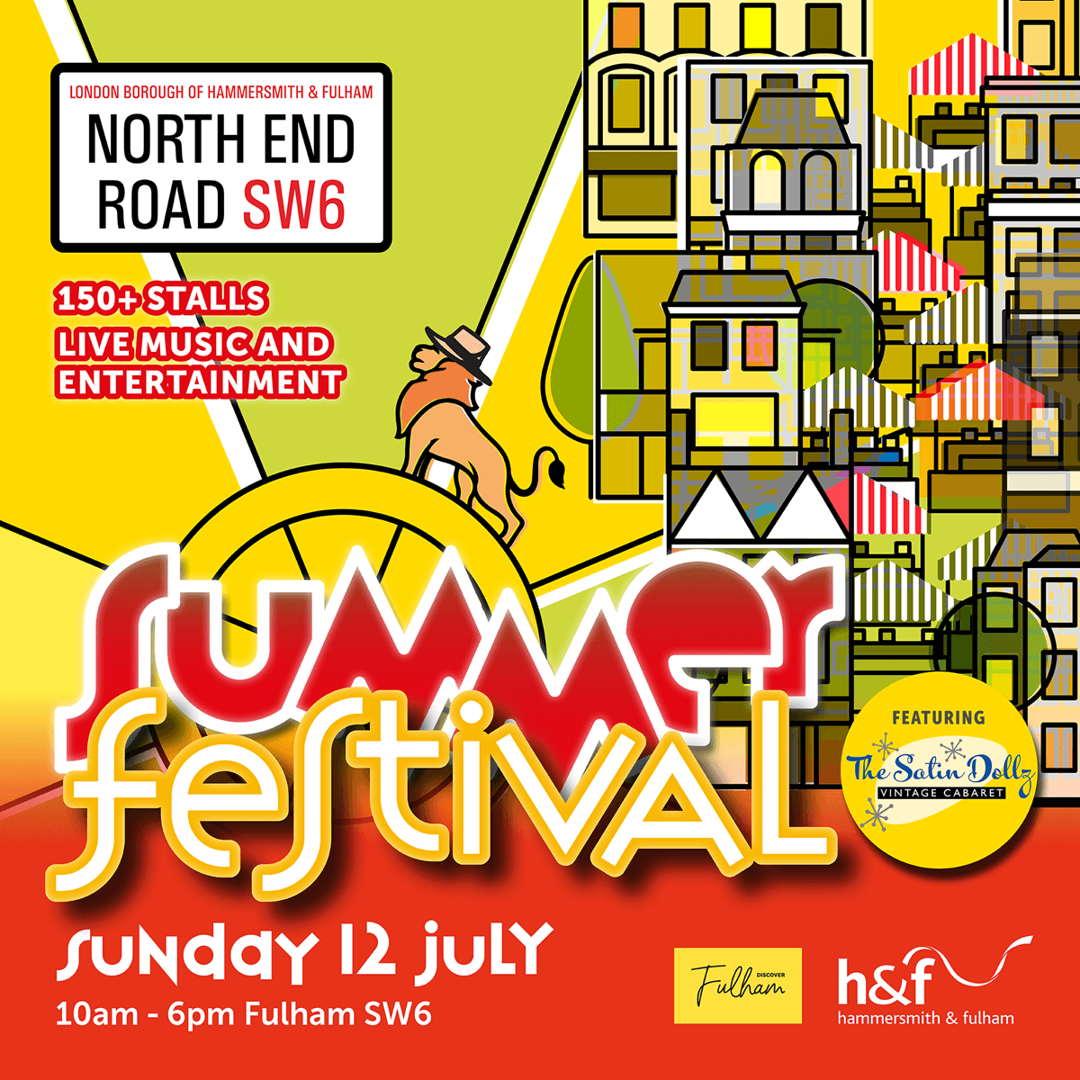 North End Road Summer Festival — Sunday 12 July, Fulham SW6